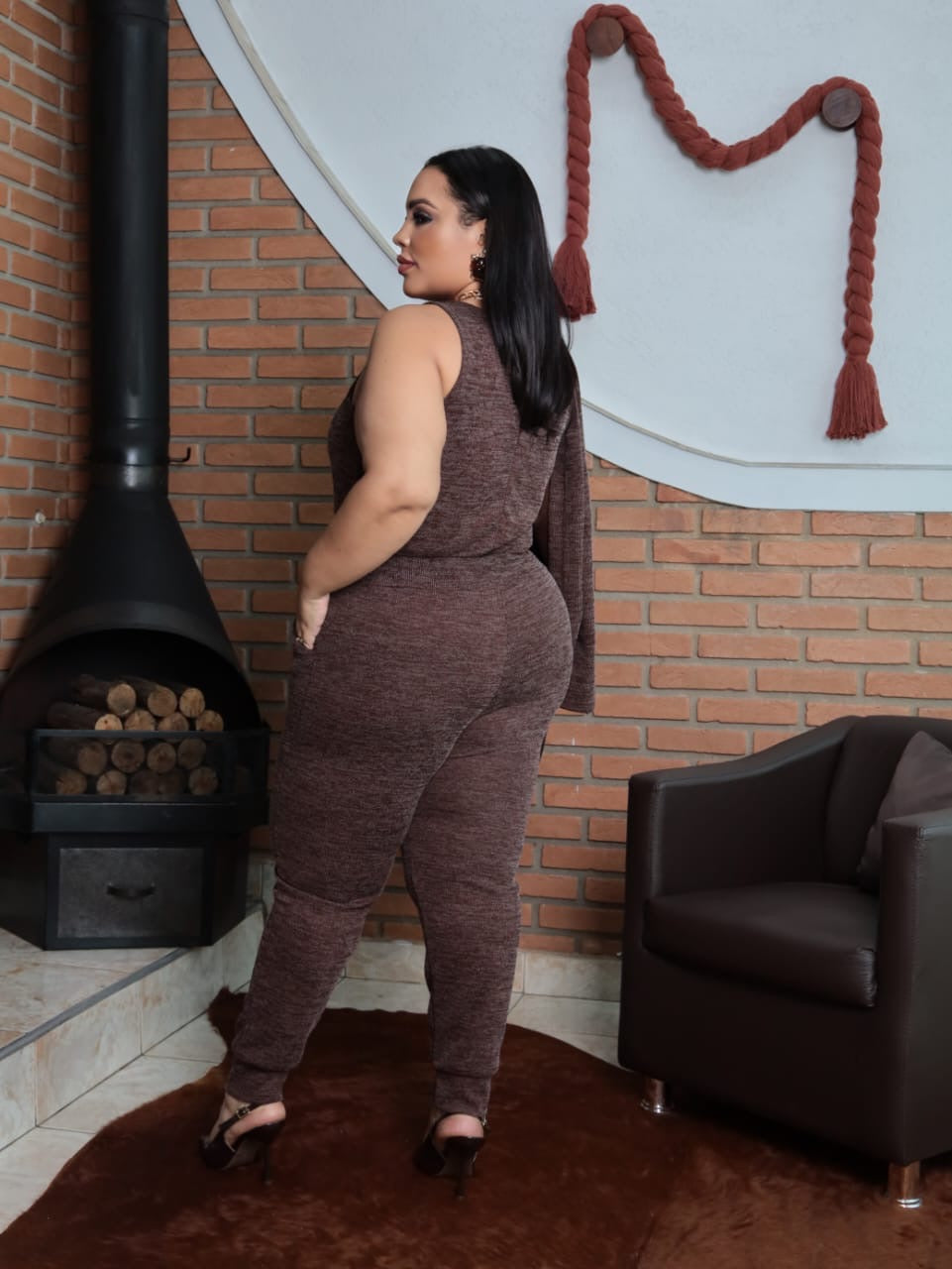Trijunto Cozy Urban em Malha Rib