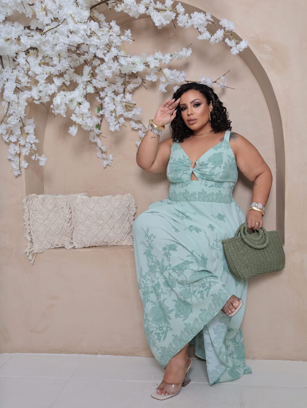 Vestido Emily estampado