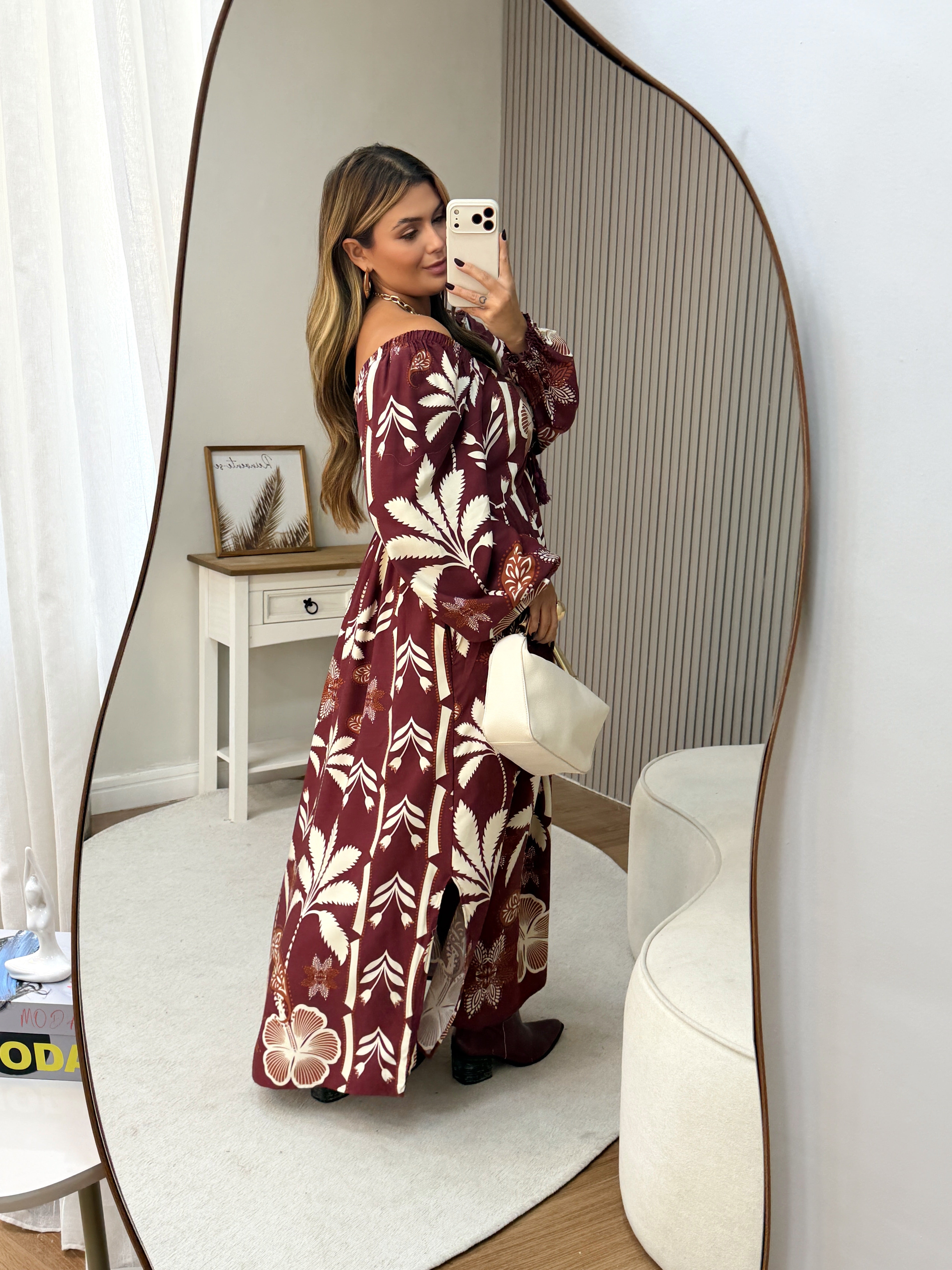 Vestido Turquia Manga longa