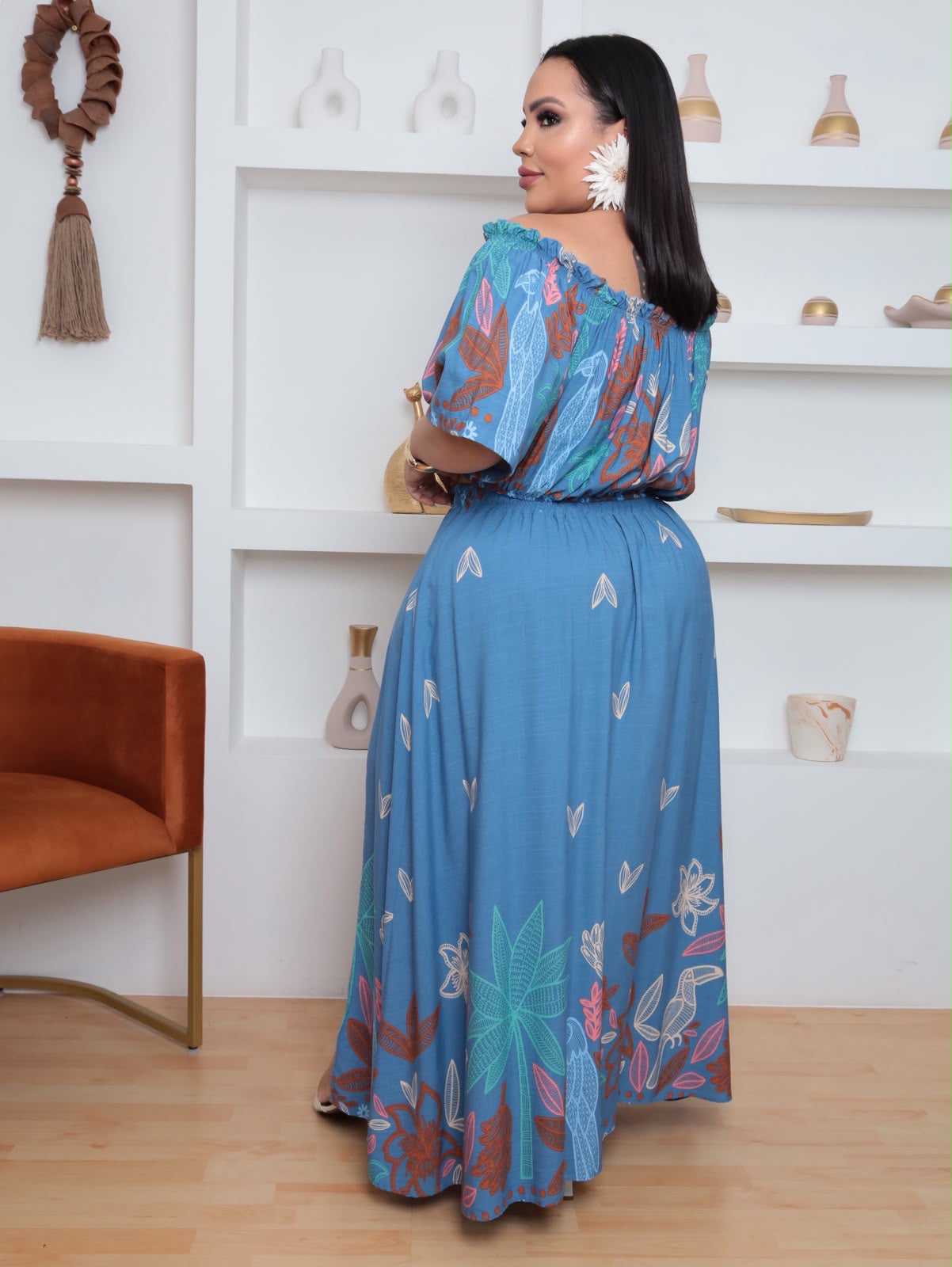 Conjunto Alícia estampado