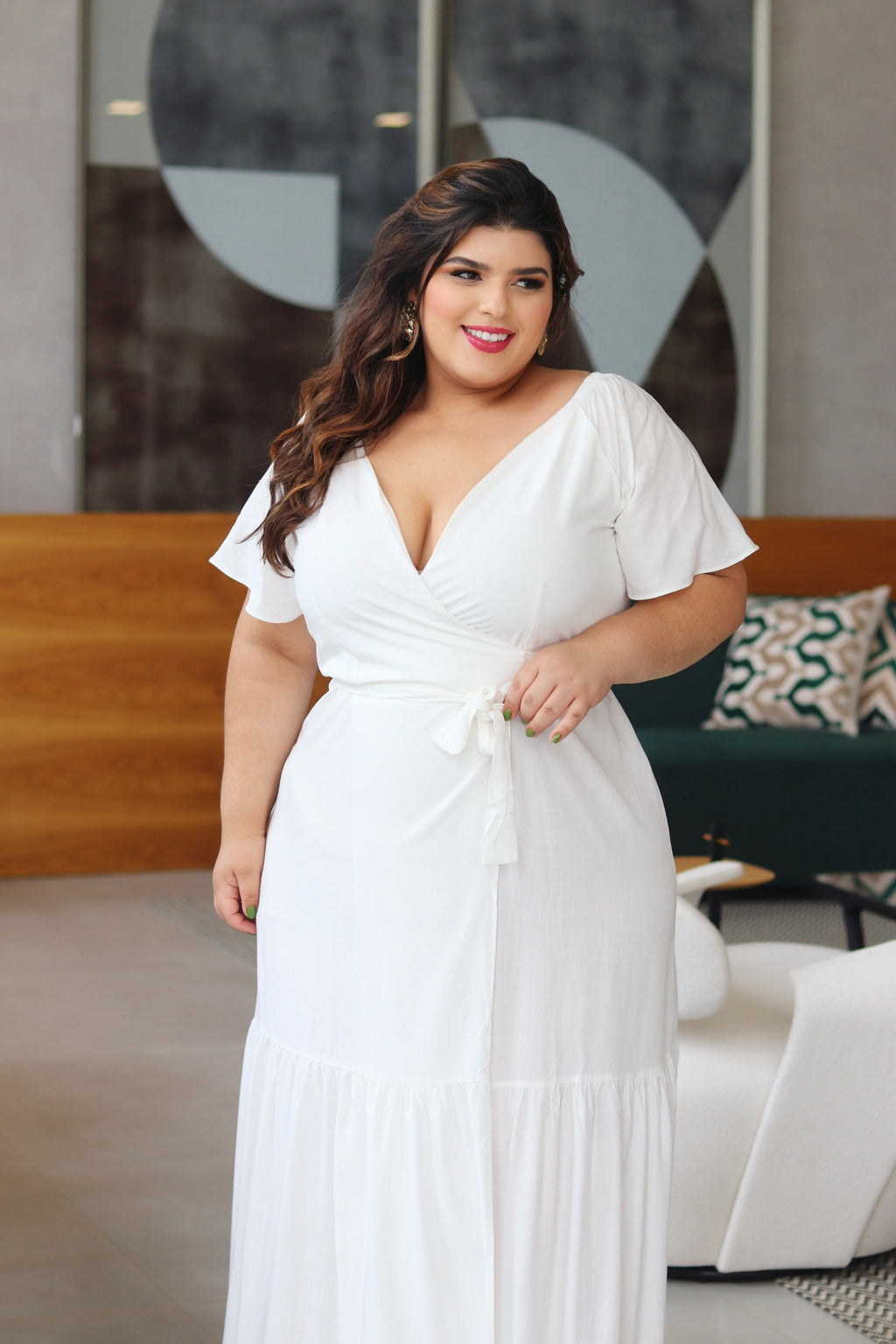 Vestido Sara Branco