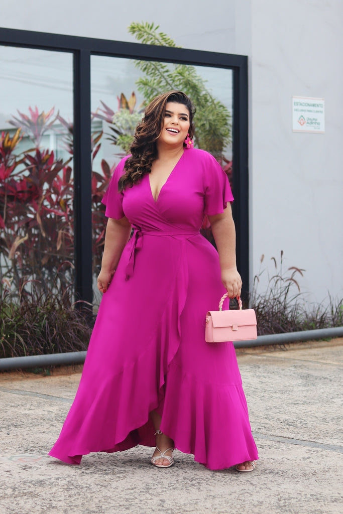 Vestido Manu Fucsia