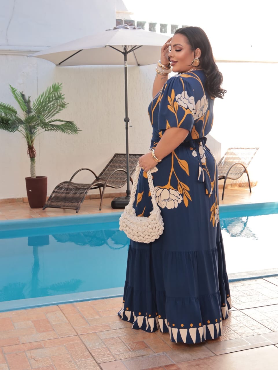 Conjunto Cropped e Saia