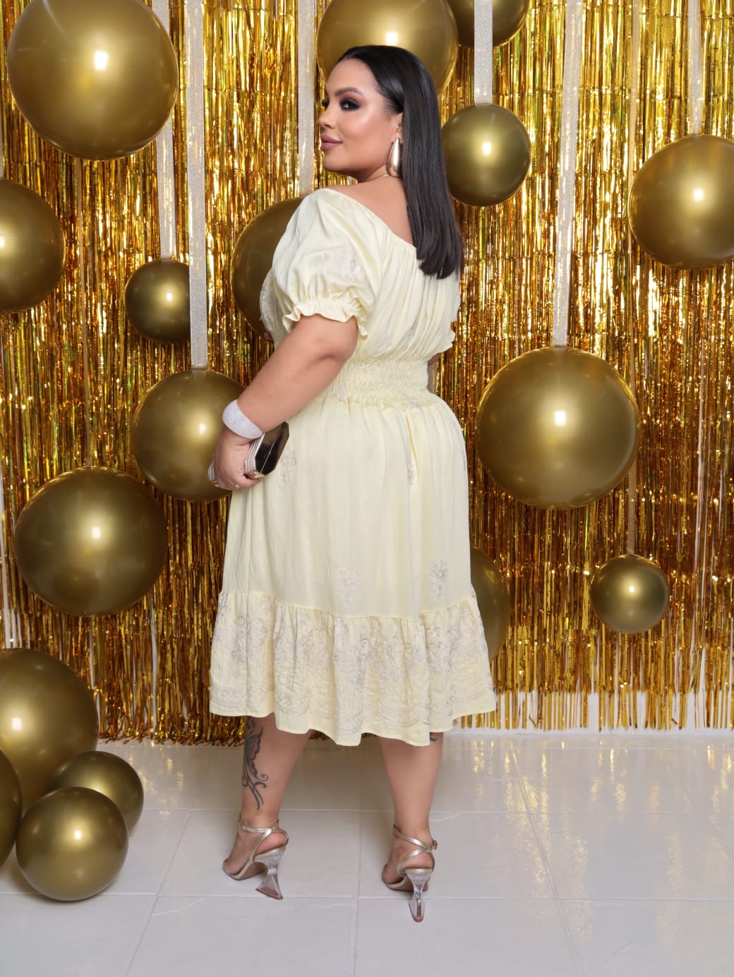 Vestido Ciganinha Bordado