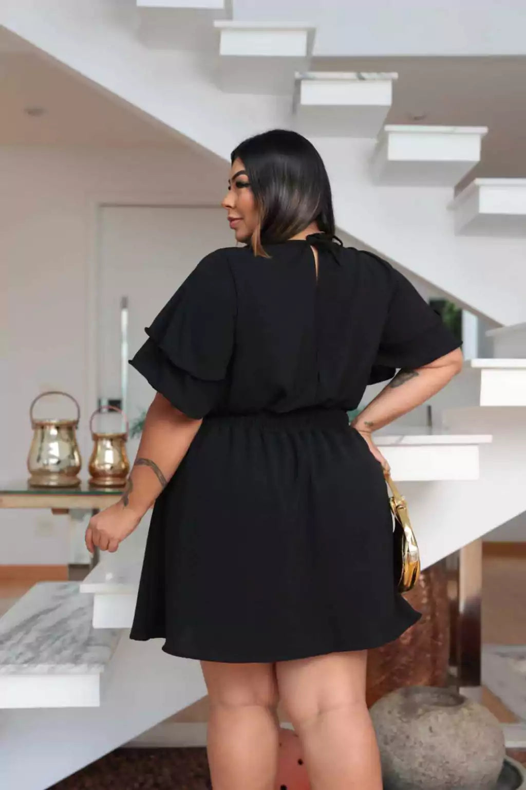 Macaquinho Shorts e Saia