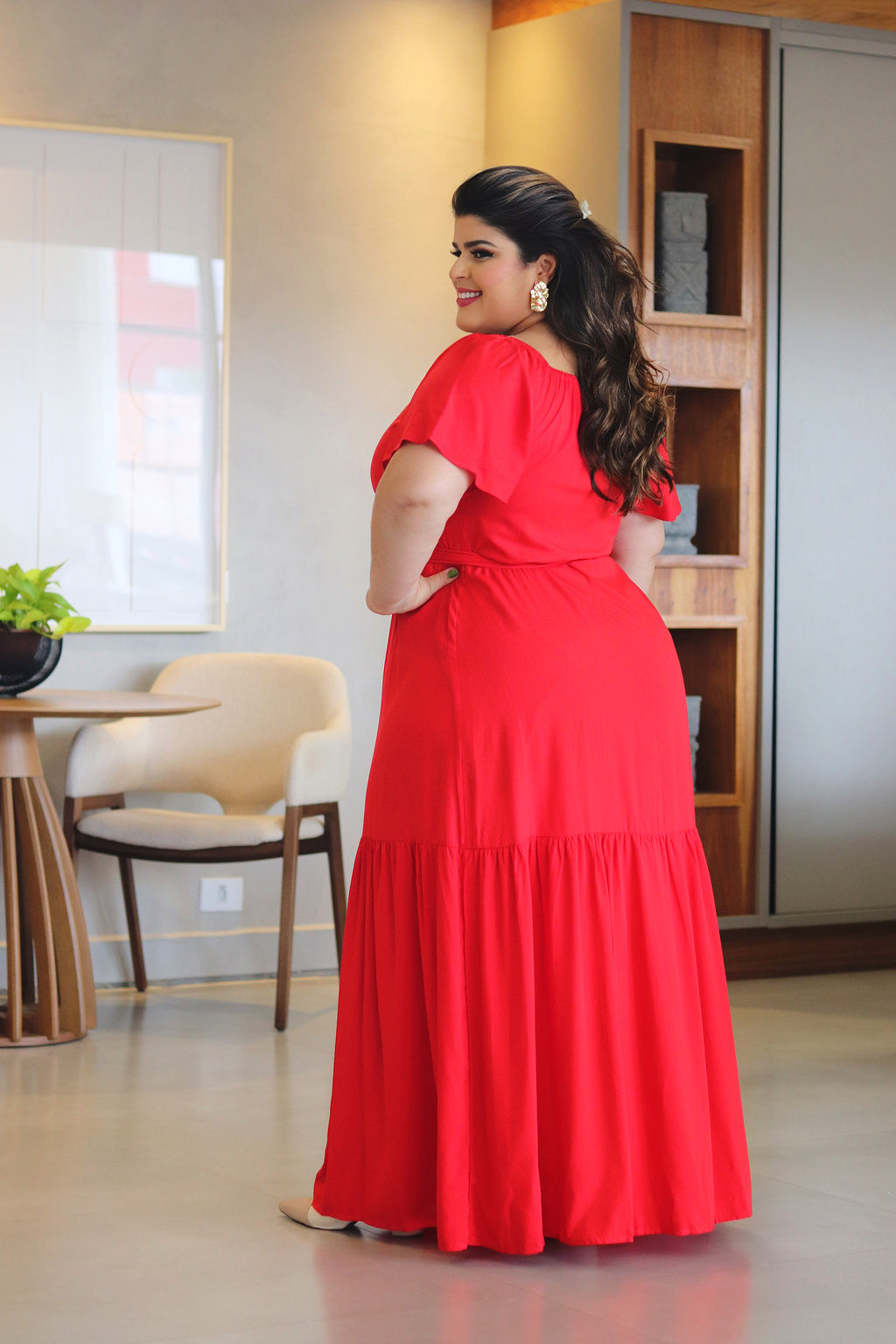 Vestido Sara Vermelho