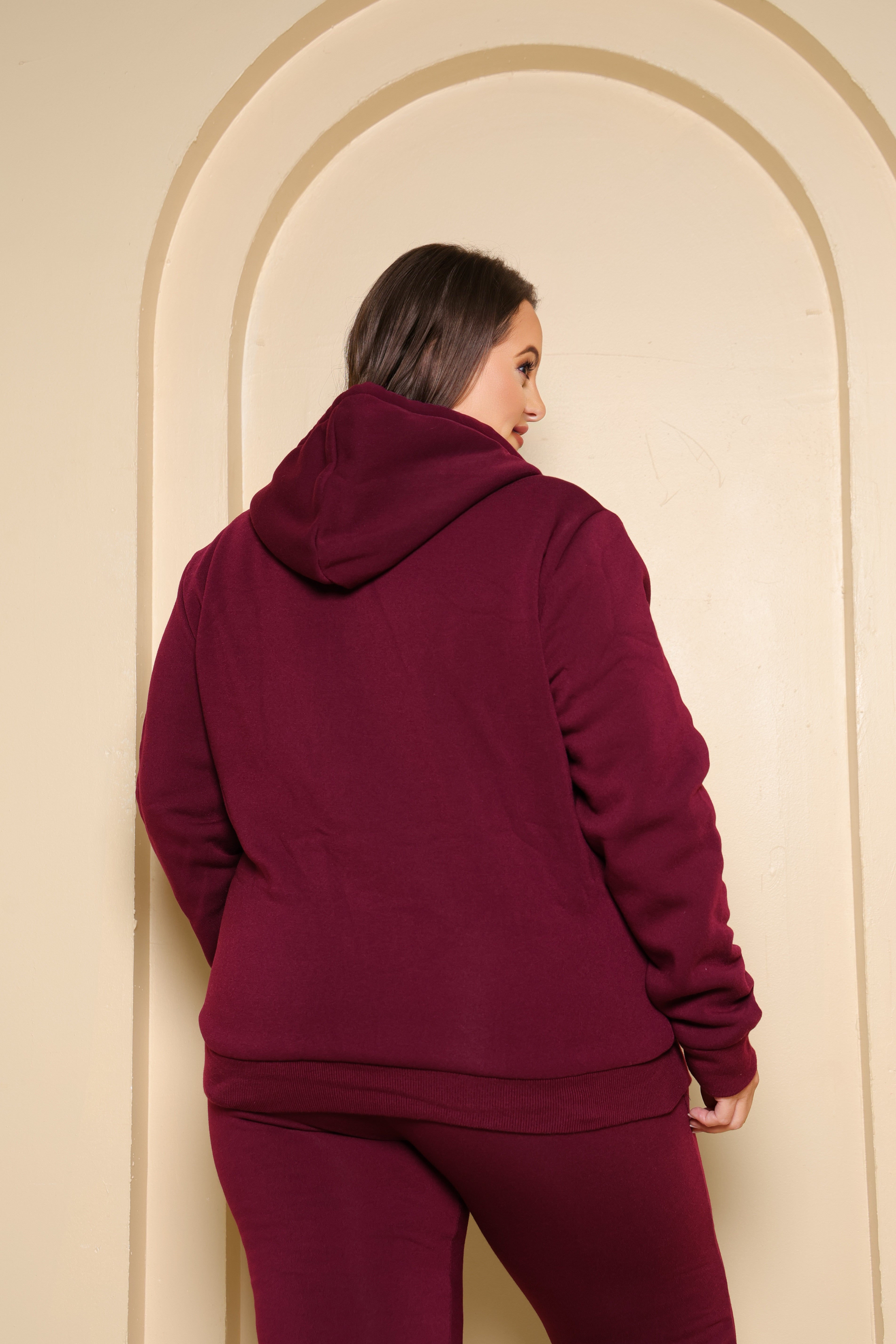 Conjunto Moletom Peluciado Premium com Zíper – Conforto & Estilo