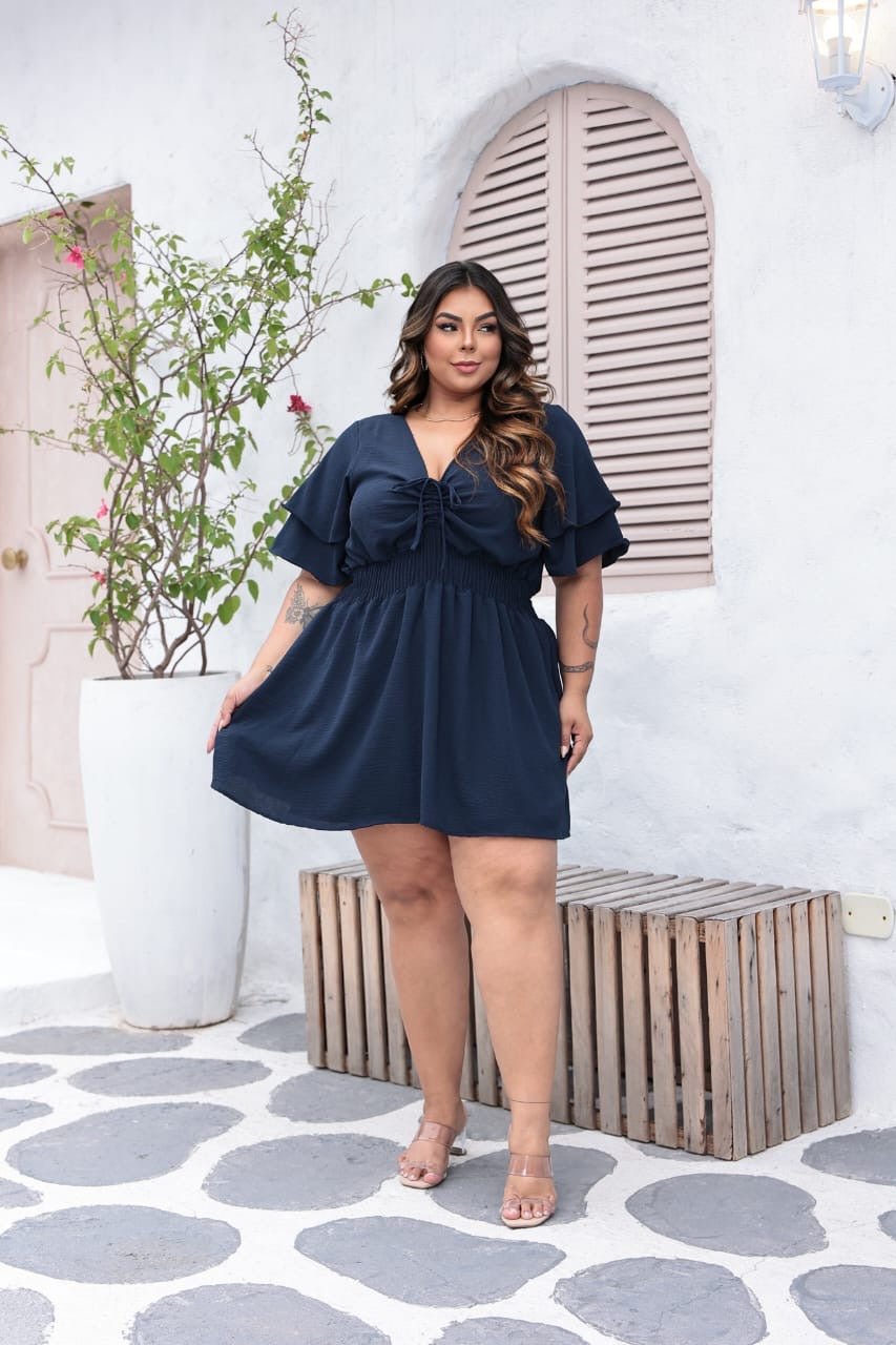 Macaquinho Shorts e Saia