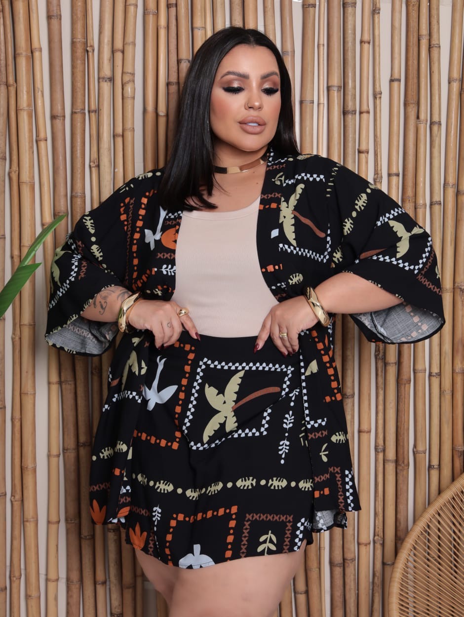 Conjunto Kimono 2 peças
