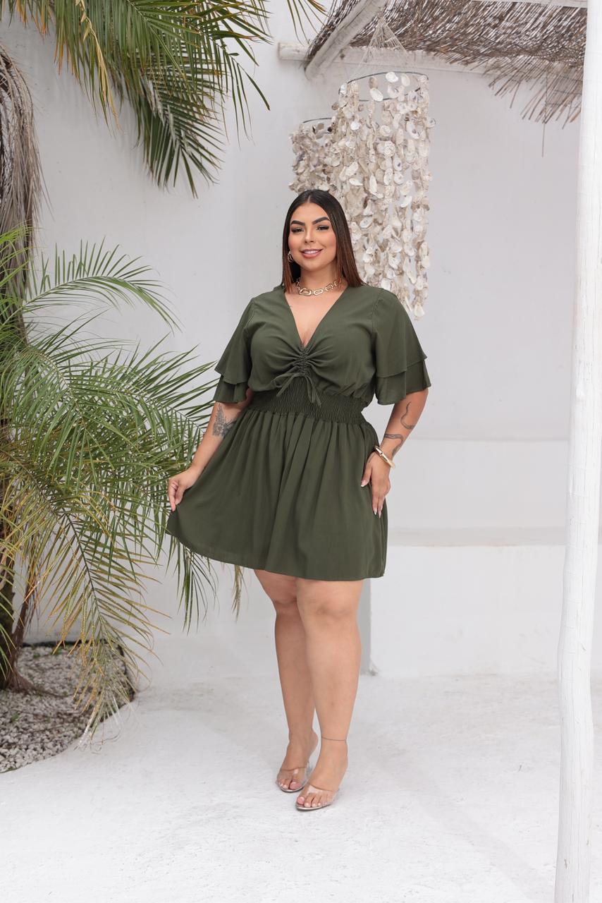 Macaquinho Shorts e Saia Léa