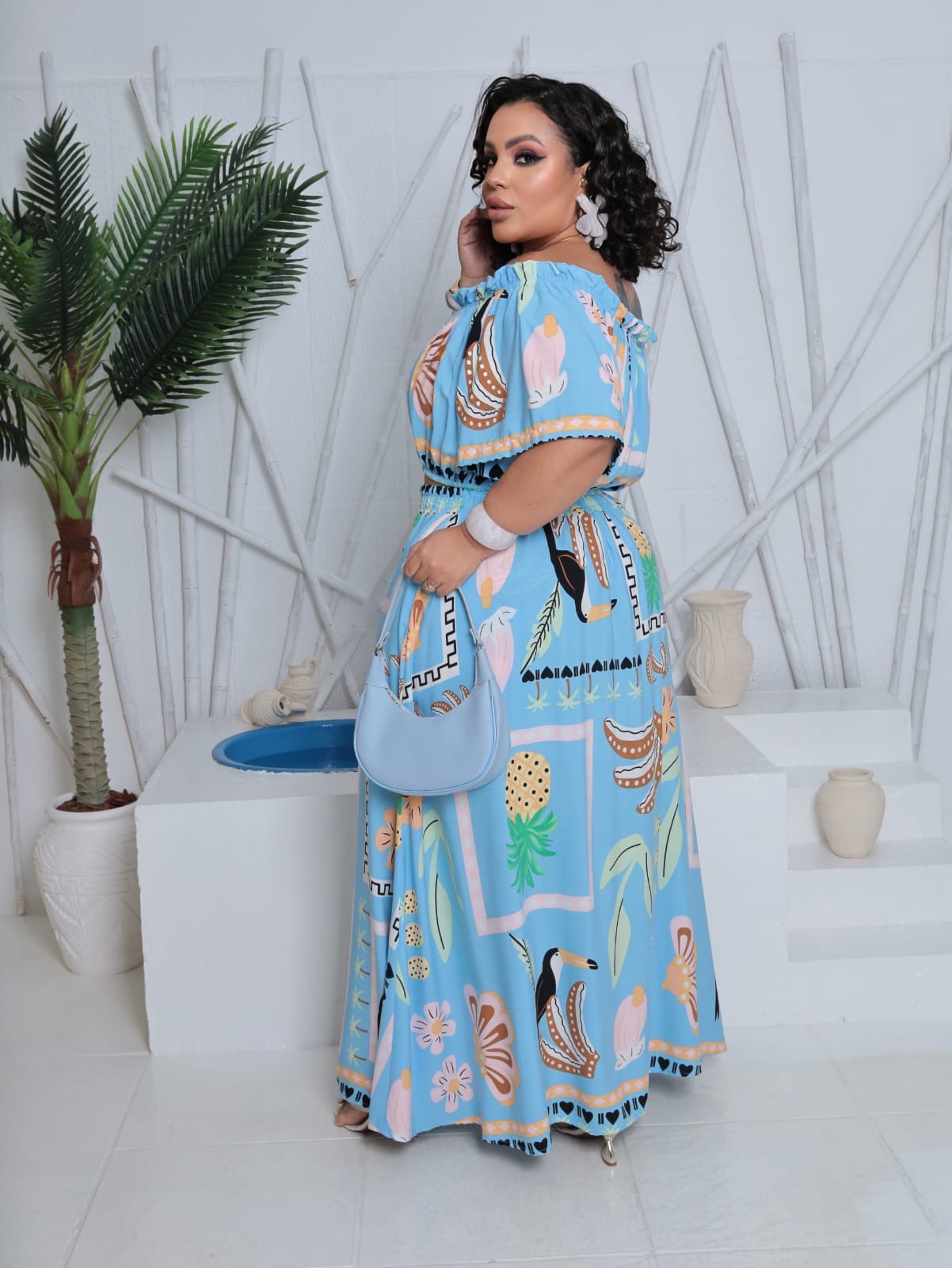 Conjunto Alícia estampado