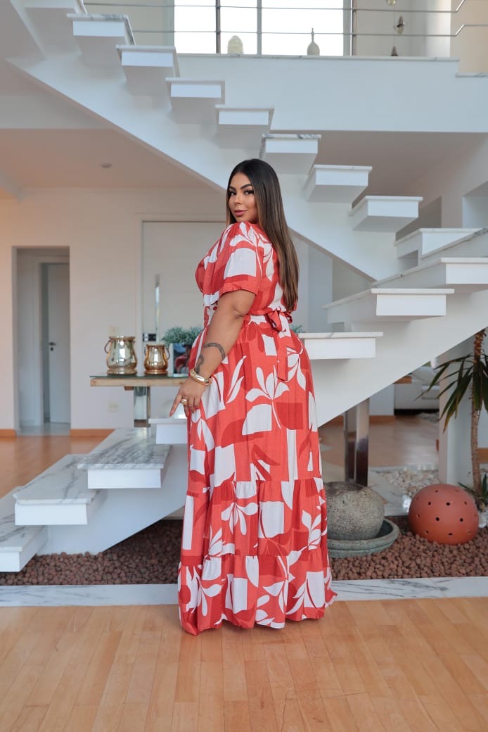 Conjunto Cropped e Saia