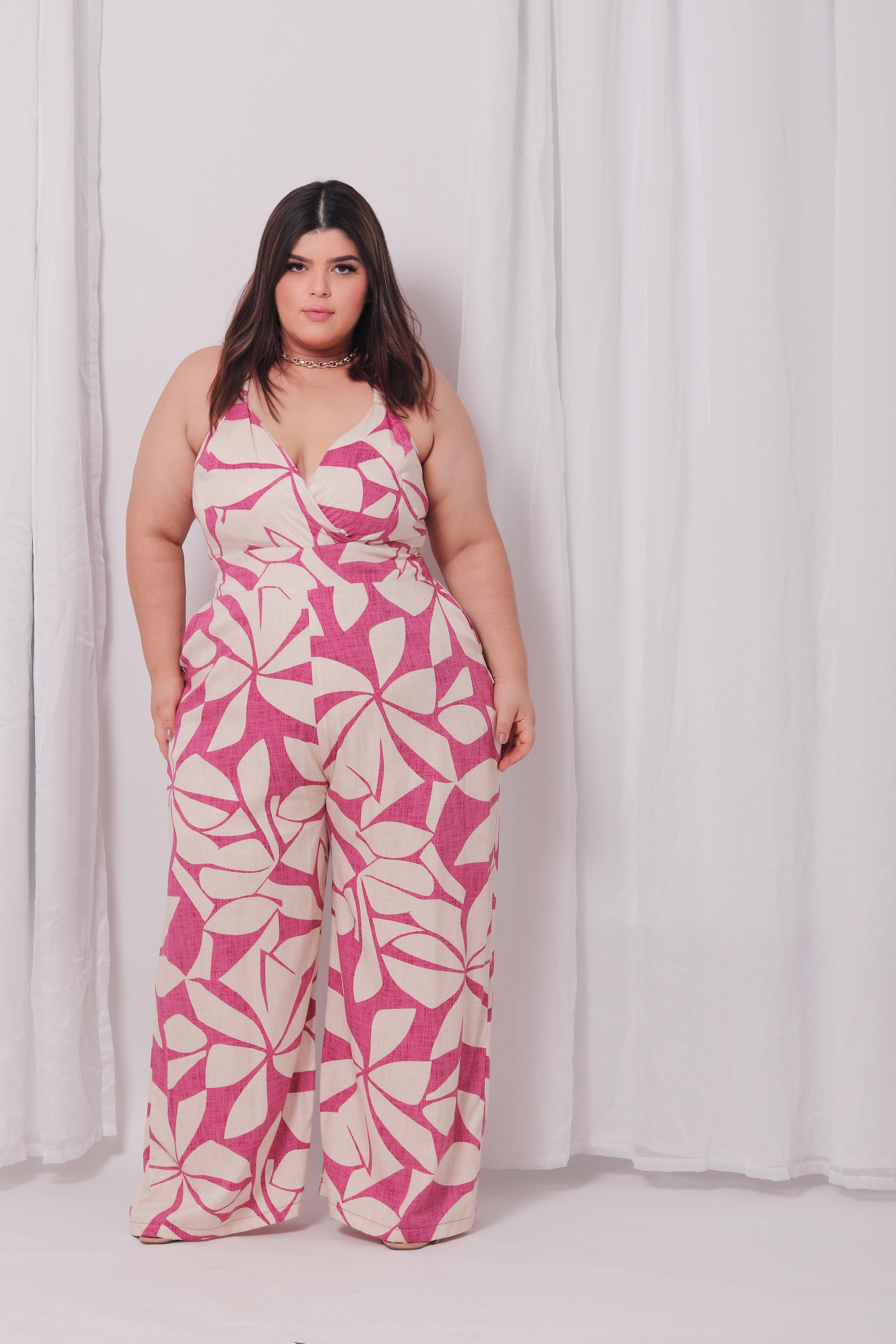 Macacão Alça Estampado