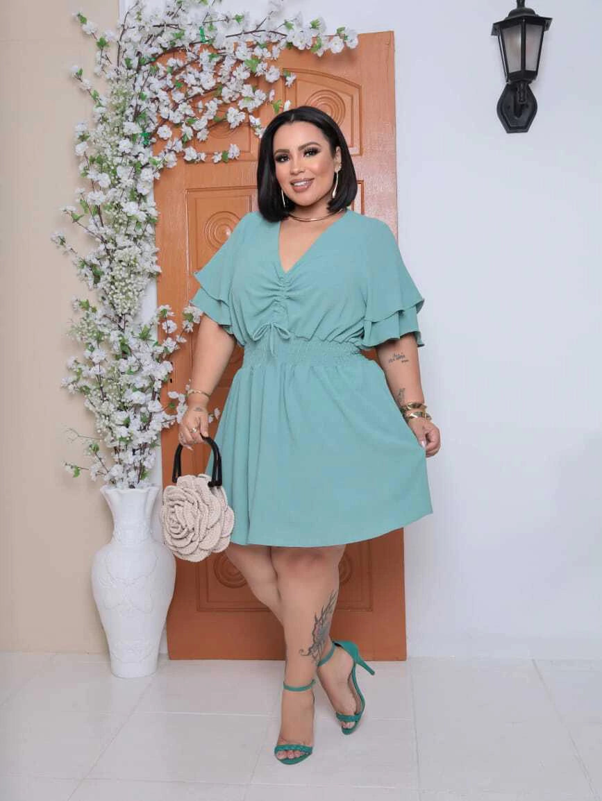 Macaquinho Shorts e Saia