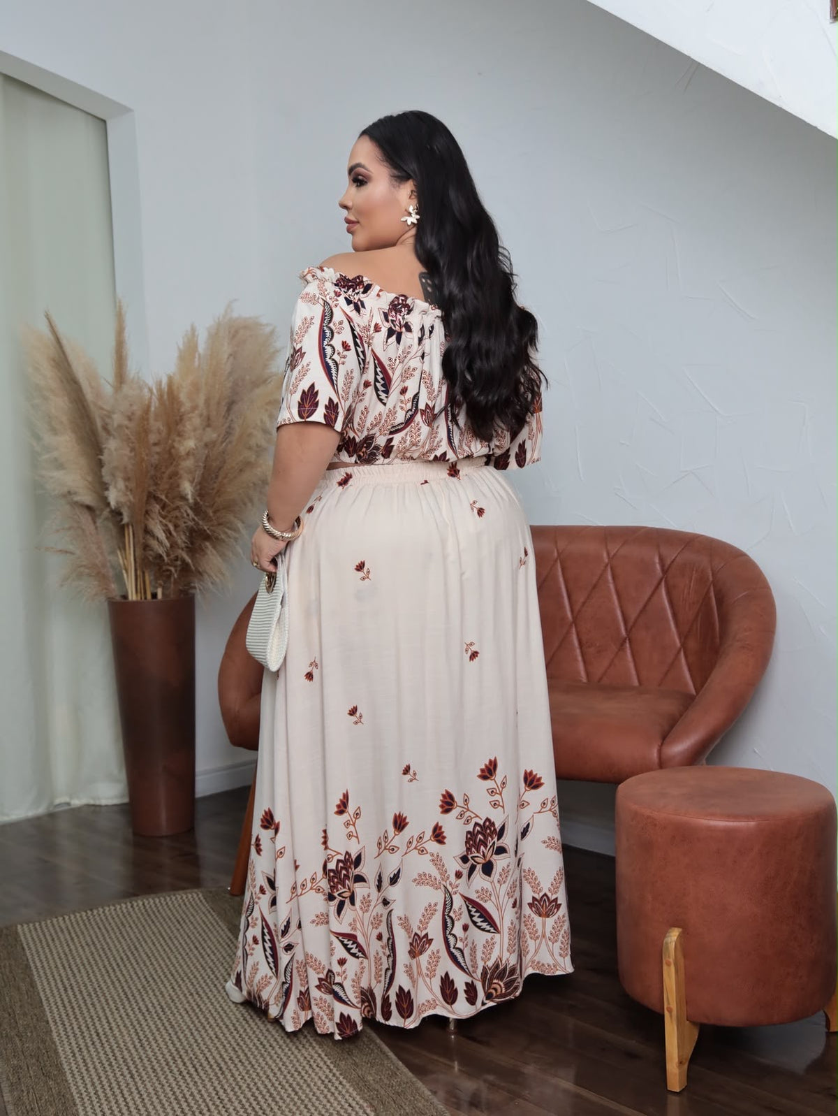 Conjunto Alícia estampado