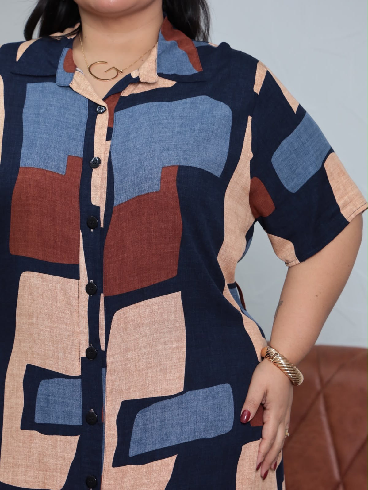Chemise estampado