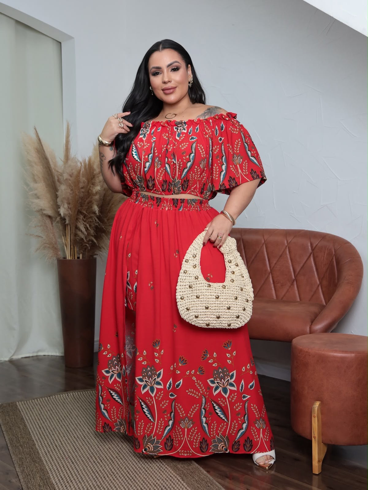 Conjunto Alícia estampado