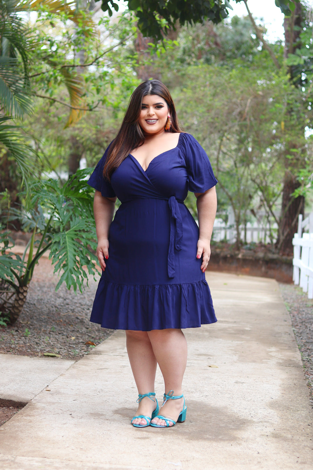 Vestido Louise Azul Marinho