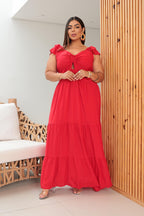 Vestido Fantini Viscolinho