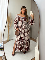 Vestido Turquia Manga longa