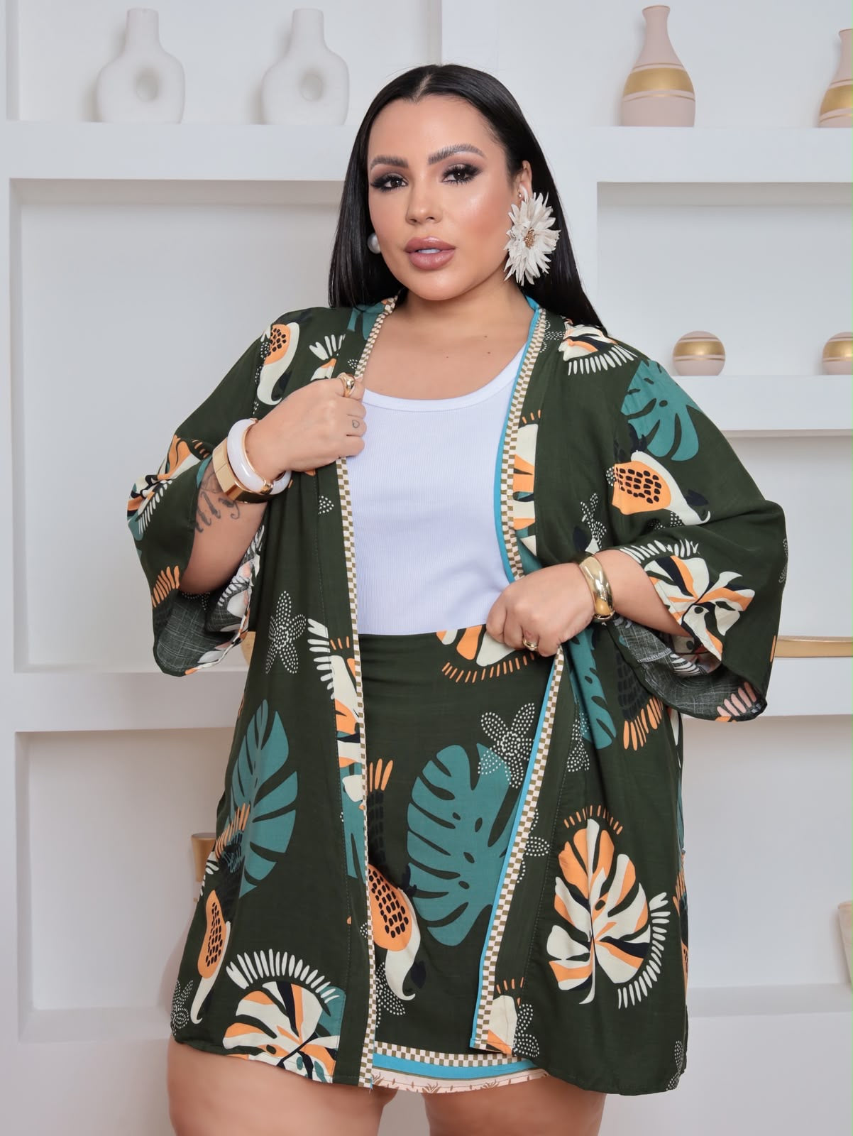 Conjunto Kimono 2 peças
