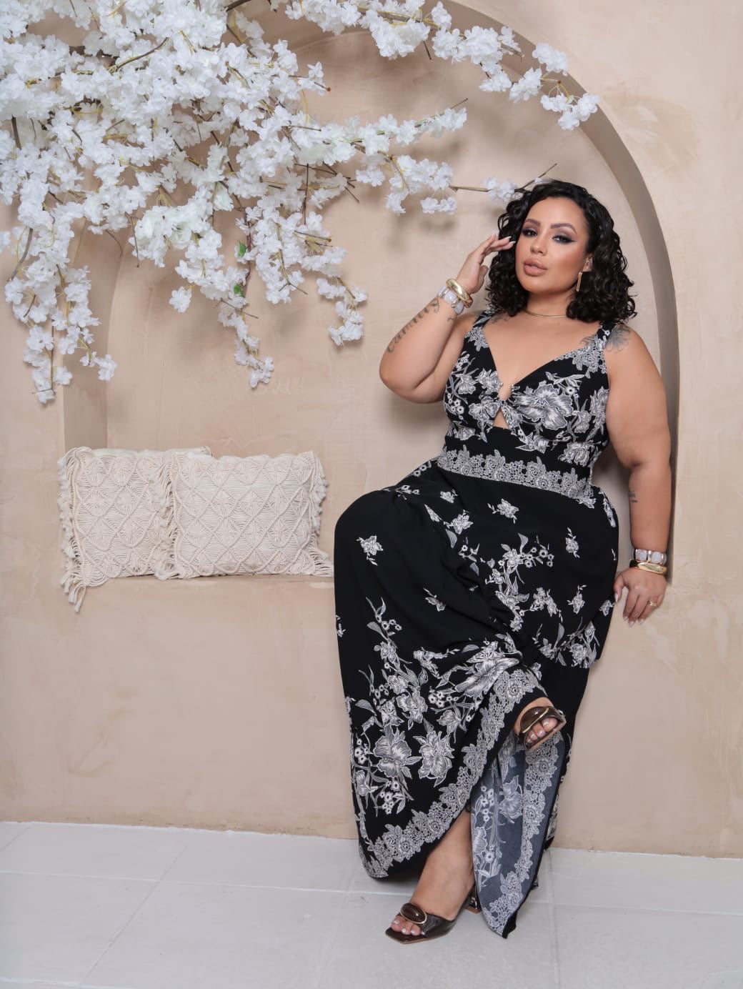 Vestido Emily estampado