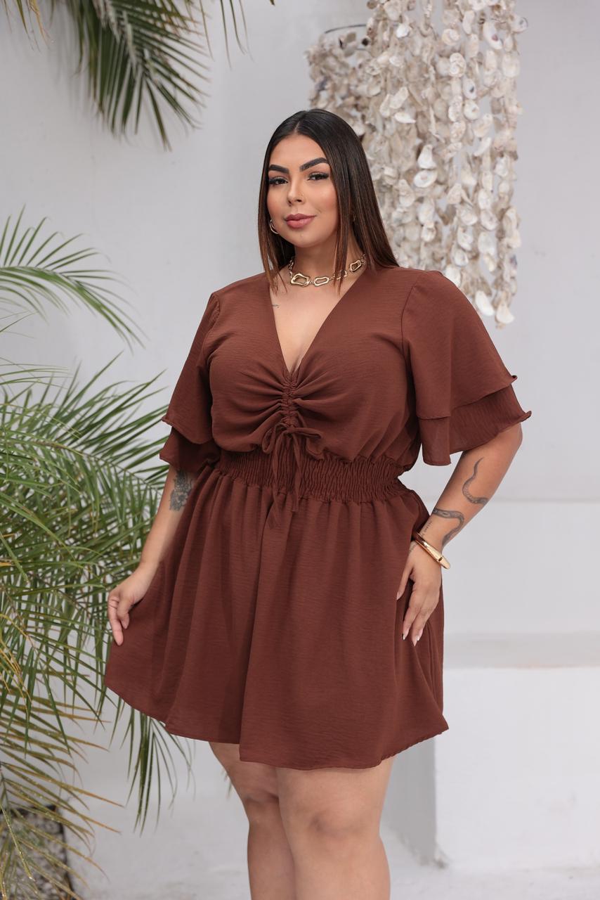 Macaquinho Shorts e Saia