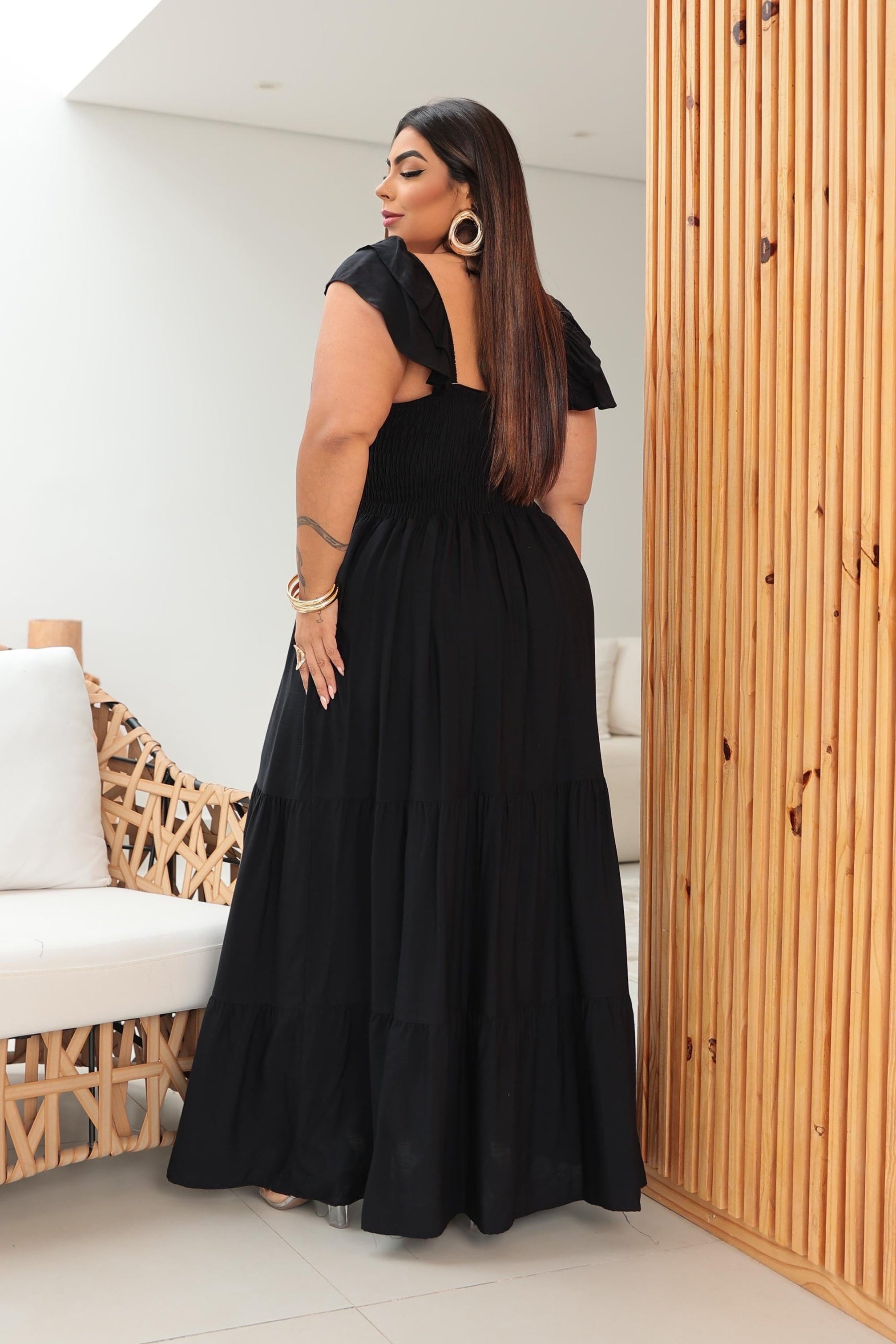 Vestido Fantini Viscolinho