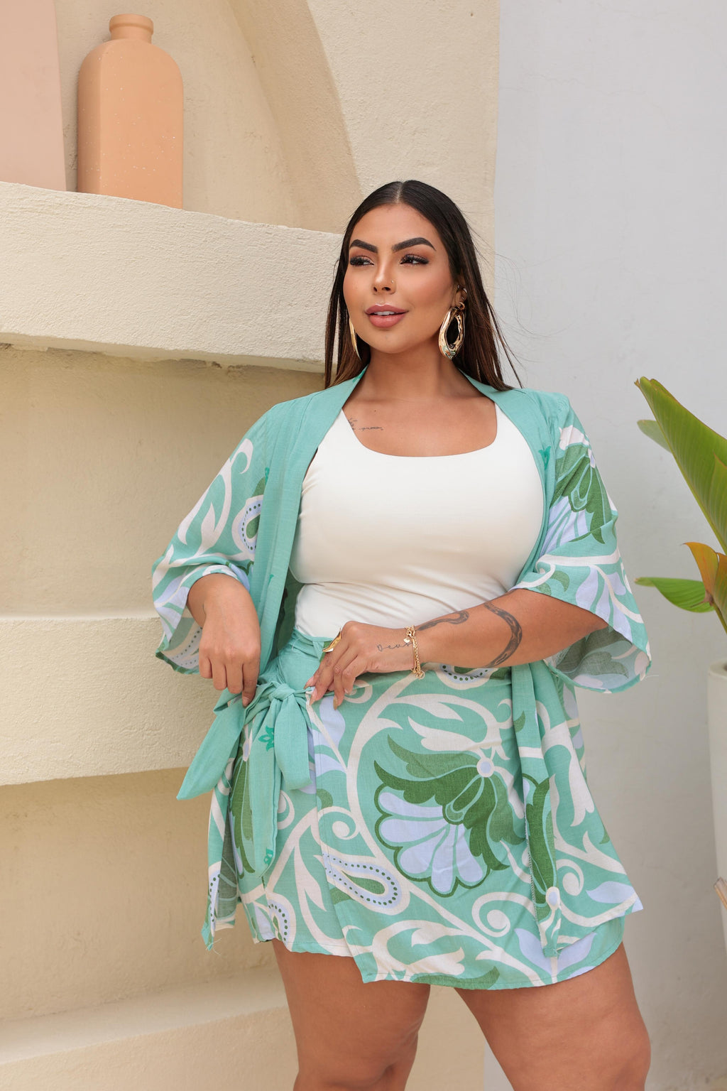 Conjunto de Kimono