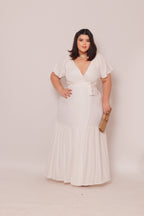 Vestido Plus Size Longo Sara