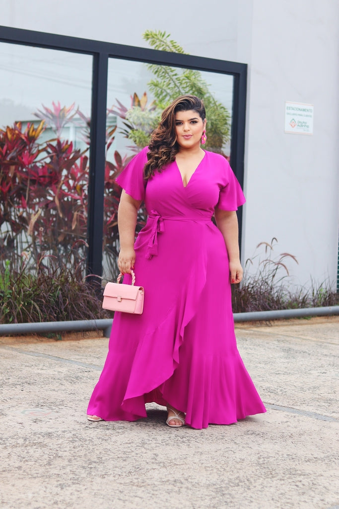 Vestido Manu Fucsia