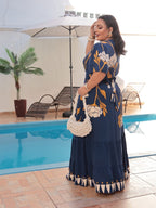 Conjunto Cropped e Saia