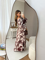 Vestido Turquia Manga longa