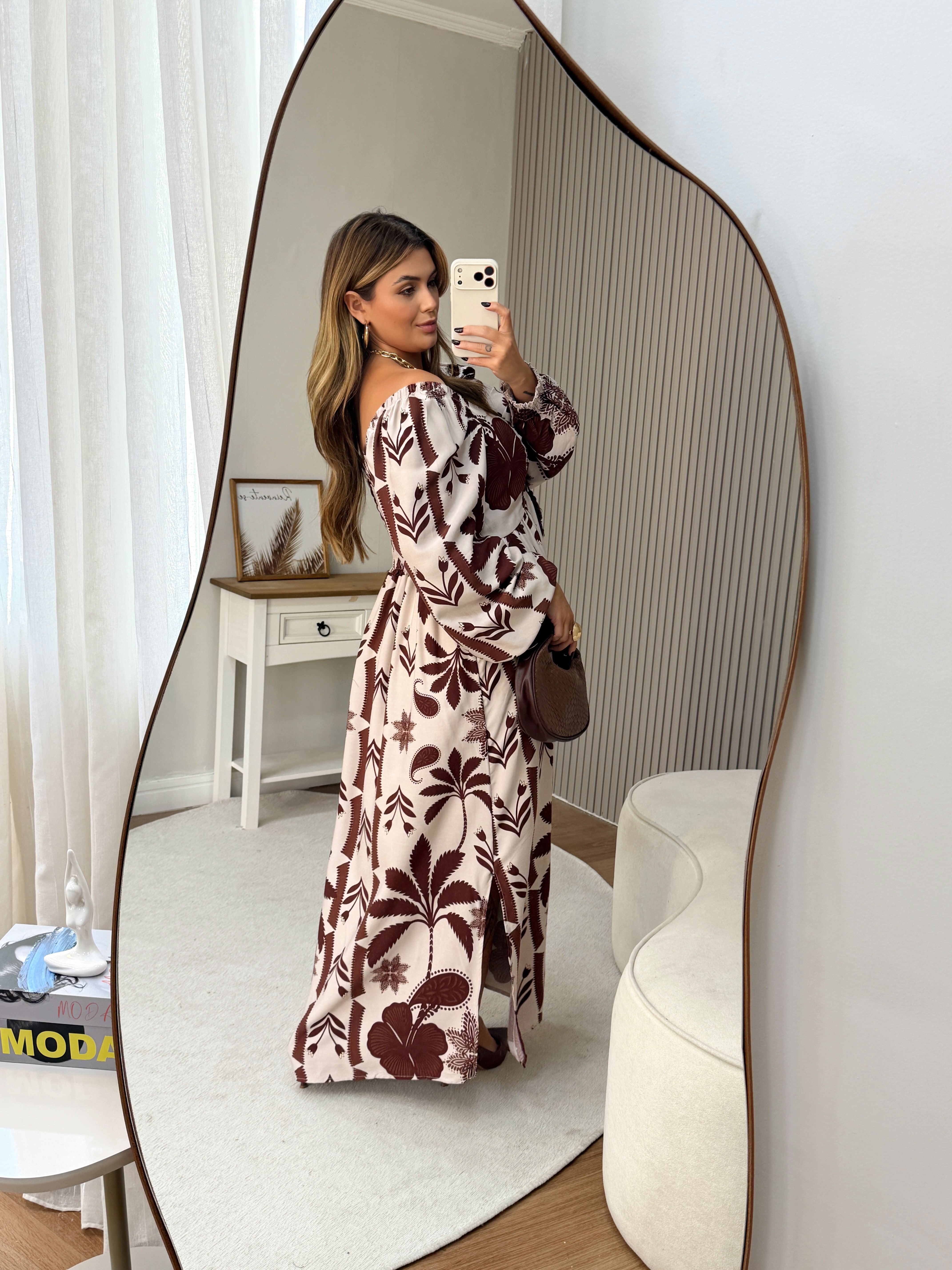 Vestido Turquia Manga longa