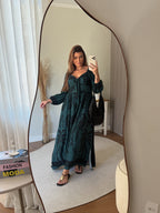 Vestido Veneza Manga Longa