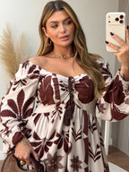 Vestido Turquia Manga longa