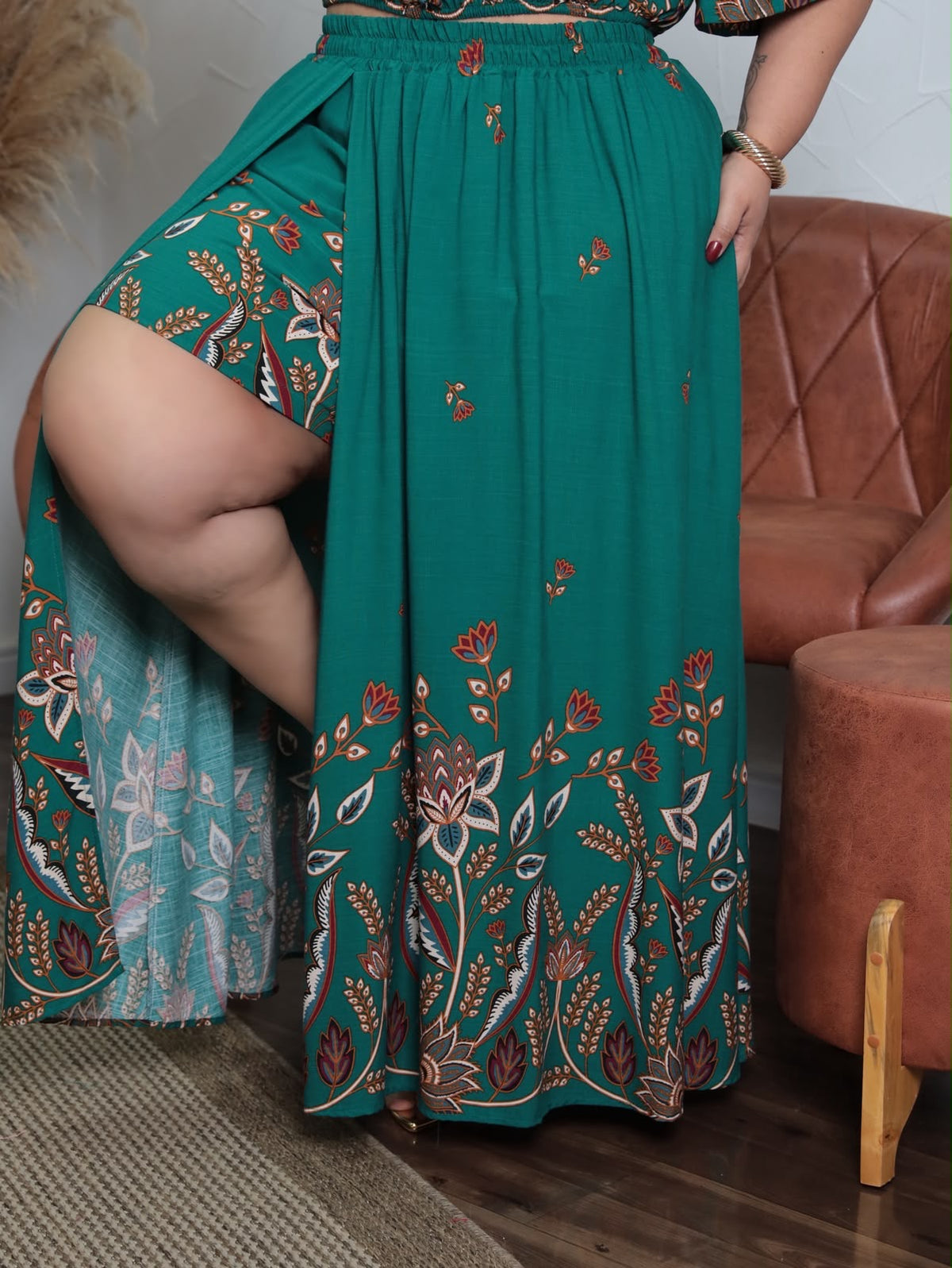 Conjunto Alícia estampado