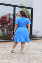 Vestido Maria Azul Claro