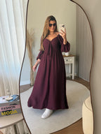 Vestido Veneza Manga Longa