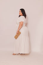Vestido Plus Size Longo Sara