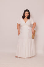 Vestido Plus Size Longo Sara