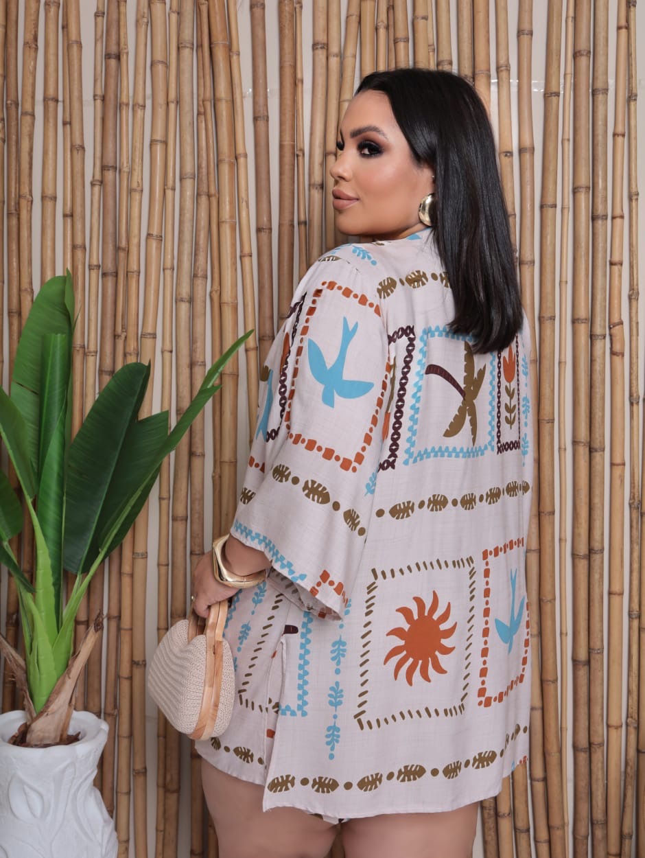 Conjunto Kimono 2 peças