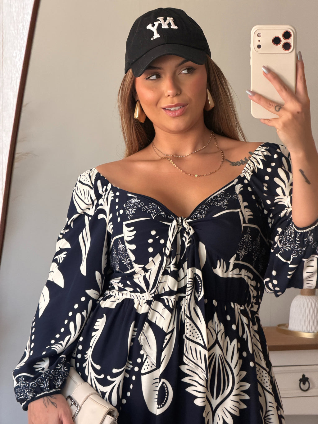 Vestido Veneza Manga Longa