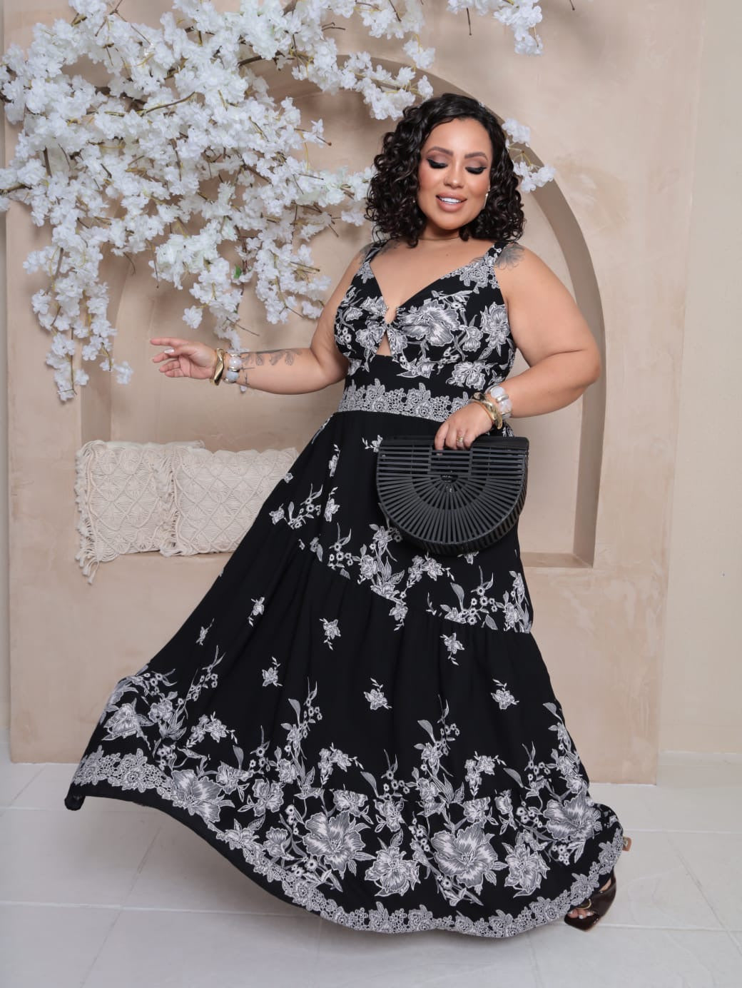 Vestido Emily estampado