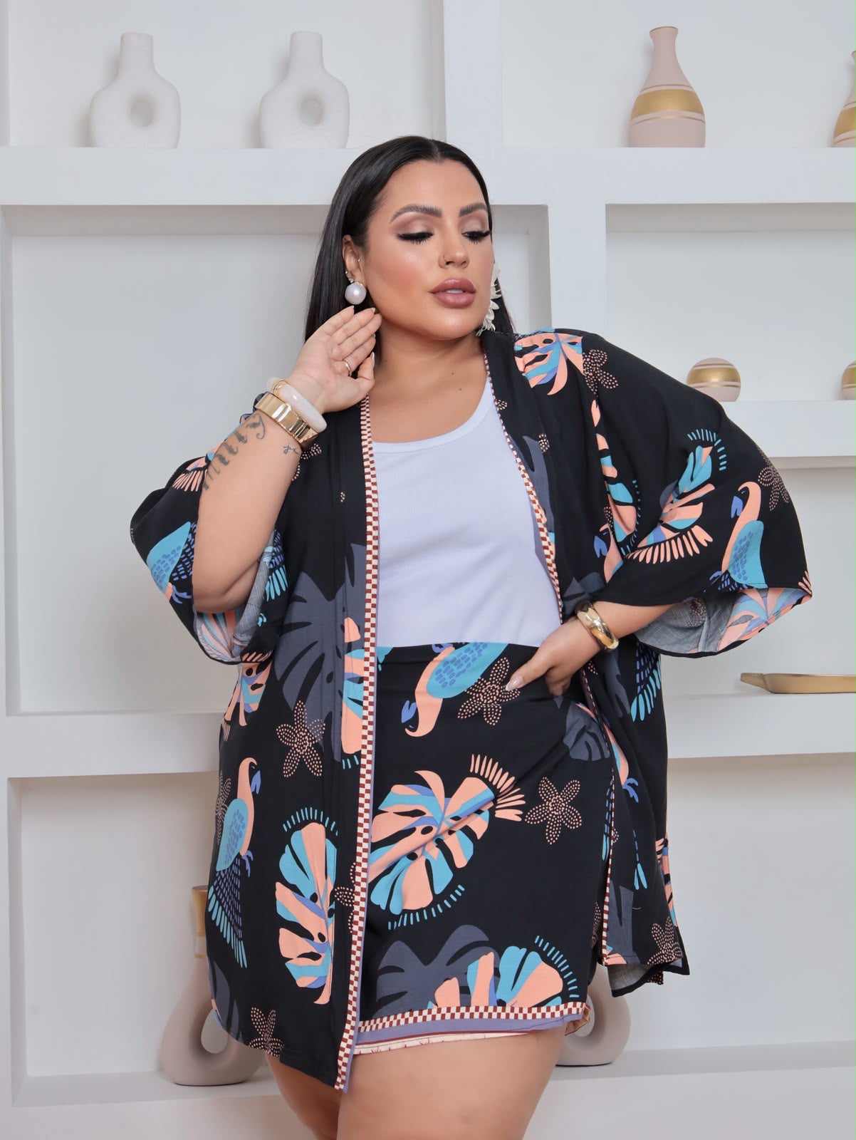 Conjunto Kimono 2 peças