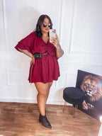 Macaquinho Shorts e Saia